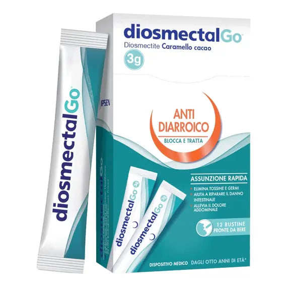 Diosmectalgo Caramello Cacao 12 Stick | Acquista Online su Farmaclick