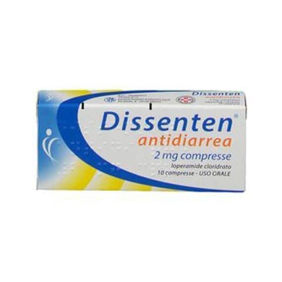 Dissenten Antidiarrea 2 Mg 10 Compresse | Acquista Online su Farmaclick