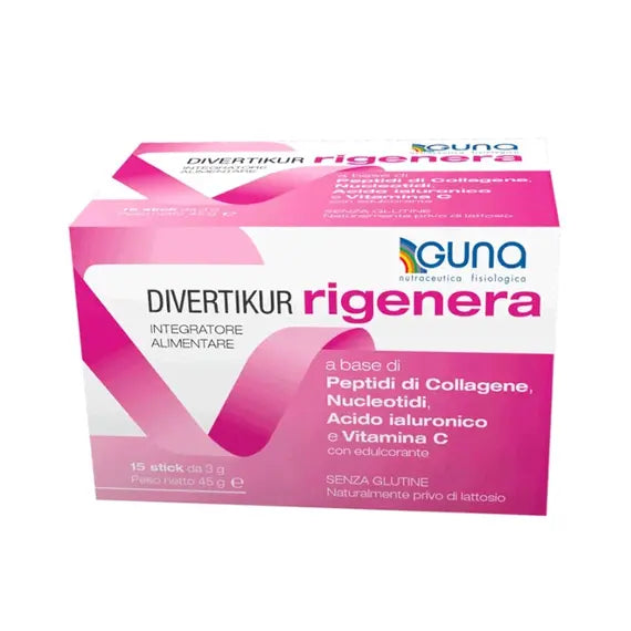 Guna Divertikur Rigenera 15 Stick | Acquista Online su Farmaclick
