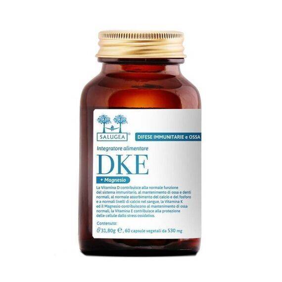 Salugea Dke + Magnesio Integratore Alimentare per le Difese Immunitarie 60 Capsule Vegetali | Acquista Online su Farmaclick