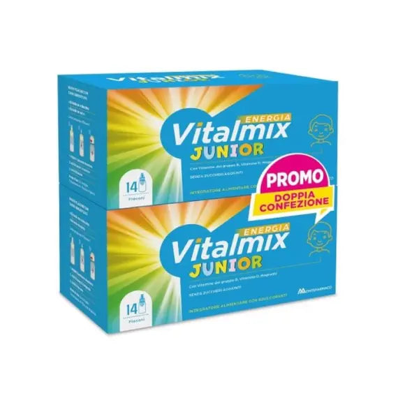 Vitalmix Energia Junior Promo Doppia Confezione 14+14 Flaconcini | Acquista Online su Farmaclick