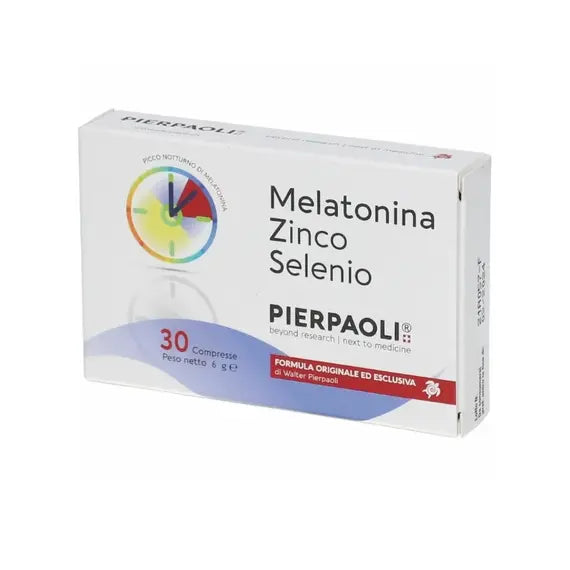 Melatonina Zinco Selenio Pierpaoli 60 Compresse | Acquista Online su Farmaclick