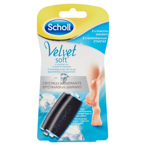 Dr Scholl Roll Professionale per Pedicure Velvet Soft 2 Ricariche | Acquista Online su Farmaclick