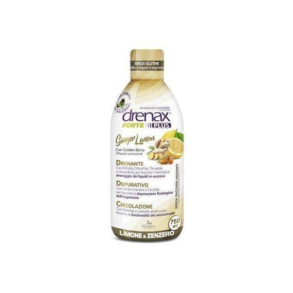 Drenax Forte Plus Ginger Lemon Integratore Alimentare Drenante Depurativo 750 Ml | Acquista Online su Farmaclick