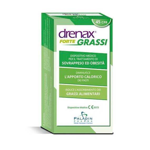 Drenax Forte Grassi Integratore Alimentare Riduci Grassi 45 Compresse | Acquista Online su Farmaclick