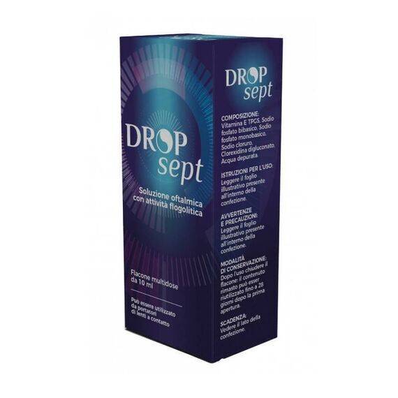 Dropsept Soluzione Oftalmica per il Benessere degli Occhi 10 Ml | Acquista Online su Farmaclick