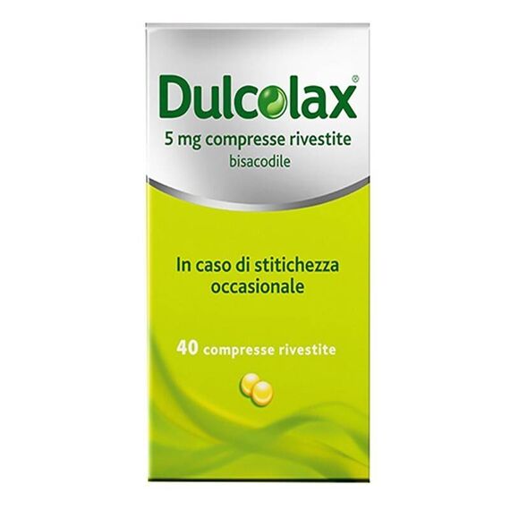 Dulcolax 5 Mg 40 Compresse Rivestite Bisacolide | Acquista Online su Farmaclick