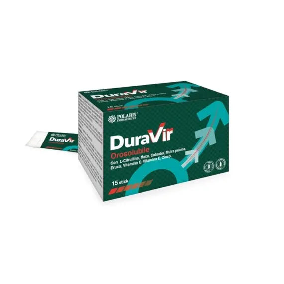 Duravir Integratore Alimentare per la Disfunzione Erettile 15 Stick | Acquista Online su Farmaclick