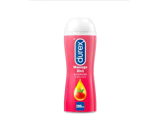 Durex Massage 2 In 1 Guaranà Gel Lubrificante 200Ml