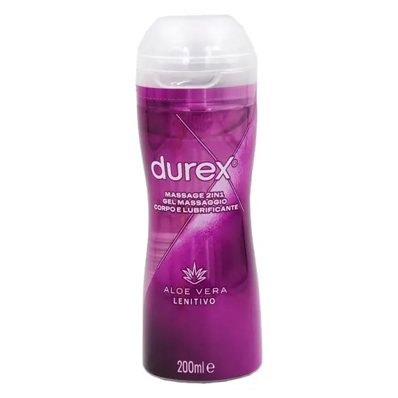 Durex Massage 2 in 1 Gel Massaggio Corpo e Lubrificante Aloevera 200 Ml | Acquista Online su Farmaclick