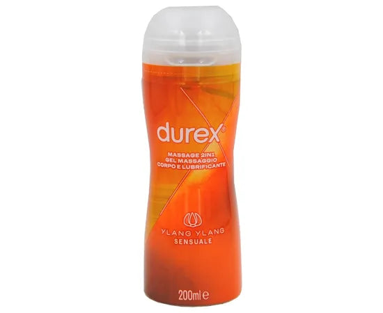 Durex Massage 2 In 1 Ylang Ylang Gel Lubrificante 200Ml