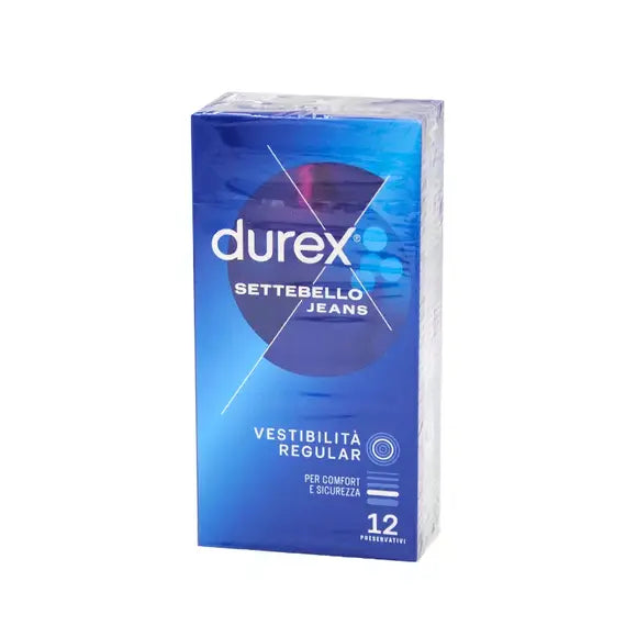 Profilattico Durex Settebello Jeans 12 Pezzi | Acquista Online su Farmaclick