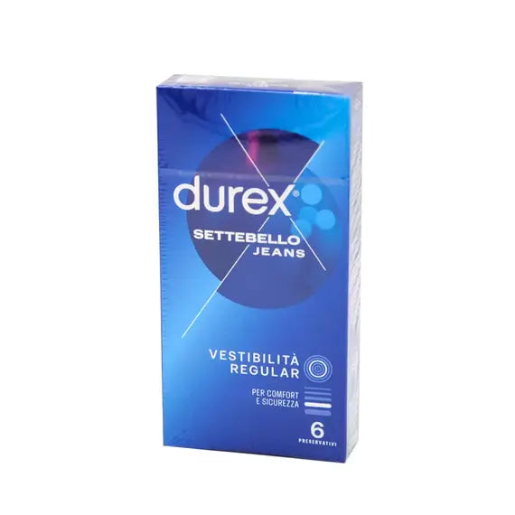 Durex Settebello Jeans 6 Profilattici | Acquista Online su Farmaclick