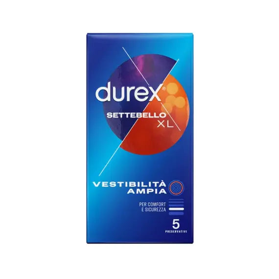 Durex Settebello Xl 5 Preservativi | Acquista Online su Farmaclick