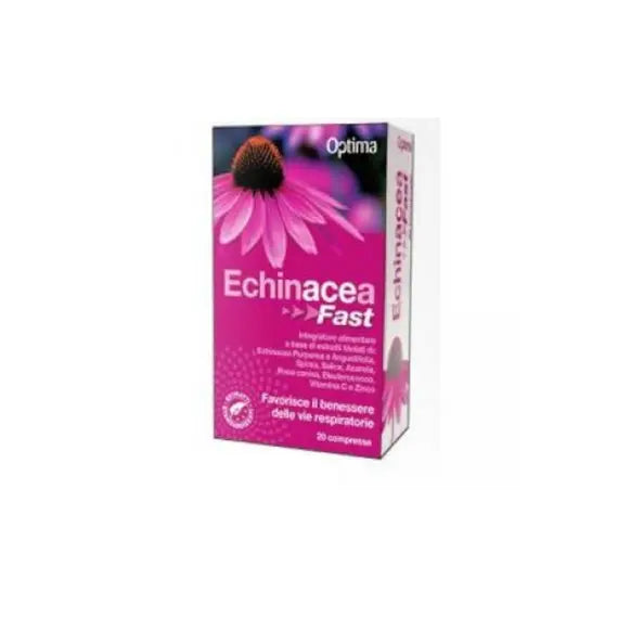 Echinacea Fast Integratore per le Vie Respiratorie 20 Compresse | Acquista Online su Farmaclick