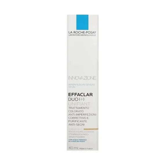 La Roche Posay Effaclar Duo+ Unifiant Trattamento Colorato Anti Imperfezioni Anti Segni 40 Ml Chiaro | Acquista Online su Farmaclick