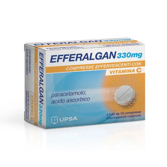 Efferalgan 330+200 Mg 10 Compresse Effervescenti con Vitamina C | Acquista Online su Farmaclick