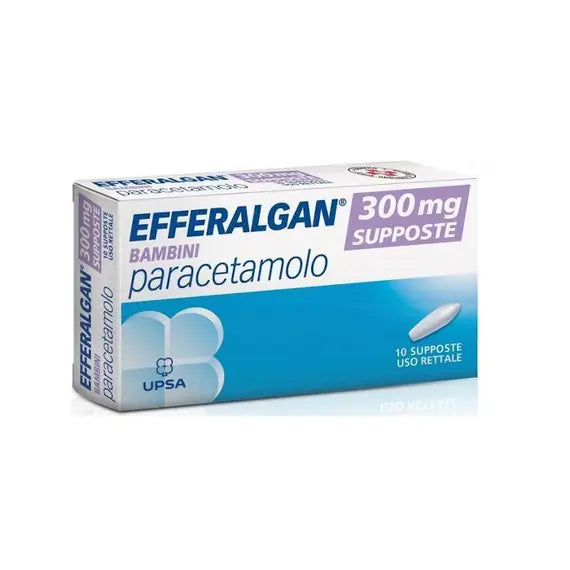 Efferalgan Supposte Bambini 300 Mg | Acquista Online su Farmaclick