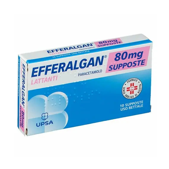 Efferalgan Supposte Lattanti 80mg | Acquista Online su Farmaclick