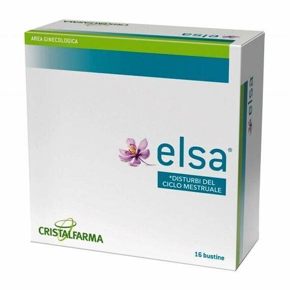 Elsa Integratore Alimentare per i Disturbi del Ciclo Mestruale 16 Bustine | Acquista Online su Farmaclick