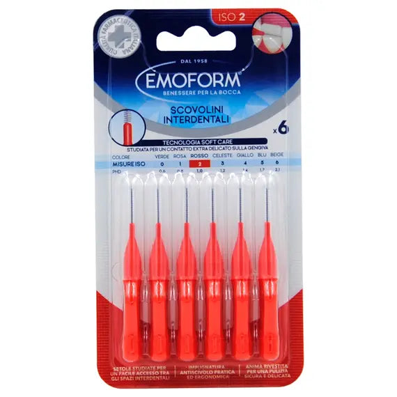 Emoform Iso 2â Scovolini Interdentali 6 Pezzi | Acquista Online su Farmaclick