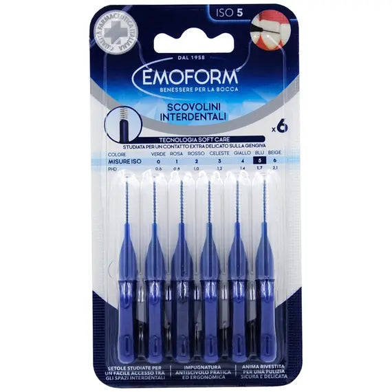 Emoform Iso 5 Scovolini Interdentali 6 Pezzi | Acquista Online su Farmaclick
