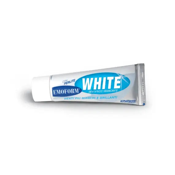 Emoform White Dentifricio Sbiancante con Perlite 40 Ml | Acquista Online su Farmaclick