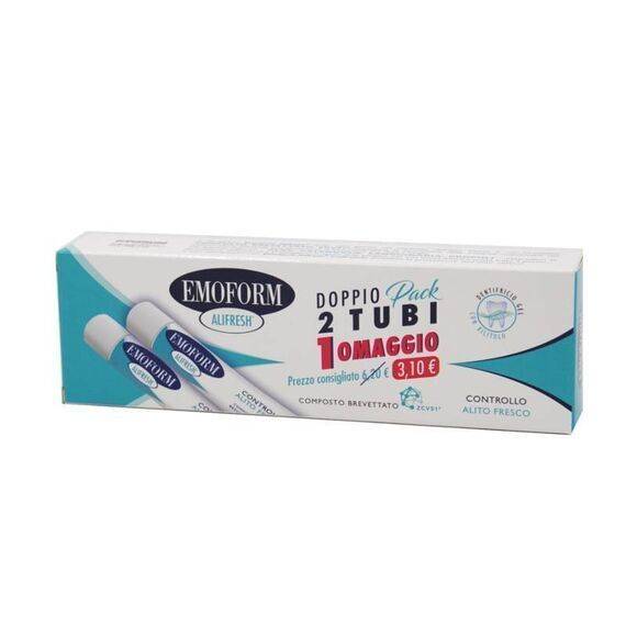 Emoform Alifresh Dentifricio Gel Alito Fresco 2 Tubi da 75 Ml | Acquista Online su Farmaclick