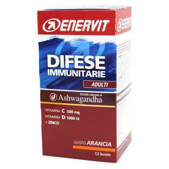 Enervit Difese Immunitarie Adulti 12 Bustine Gusto Arancia | Acquista Online su Farmaclick