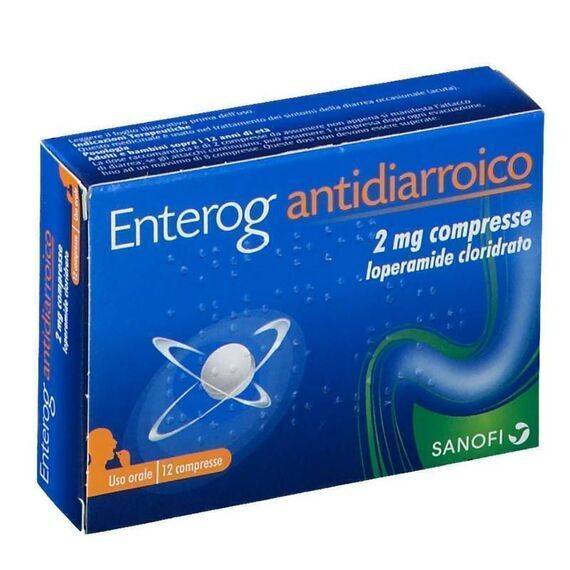 Enterog Antidiarroico 12 Compresse 2mg | Acquista Online su Farmaclick
