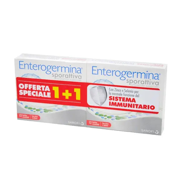 Enterogermina Sporattiva Integratore Alimentare a Base 12+12 Bustine Oroslubili | Acquista Online su Farmaclick