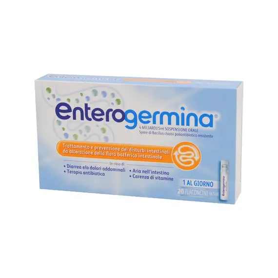 Enterogermina 4 Miliardi 20 Flaconcini | Acquista Online su Farmaclick