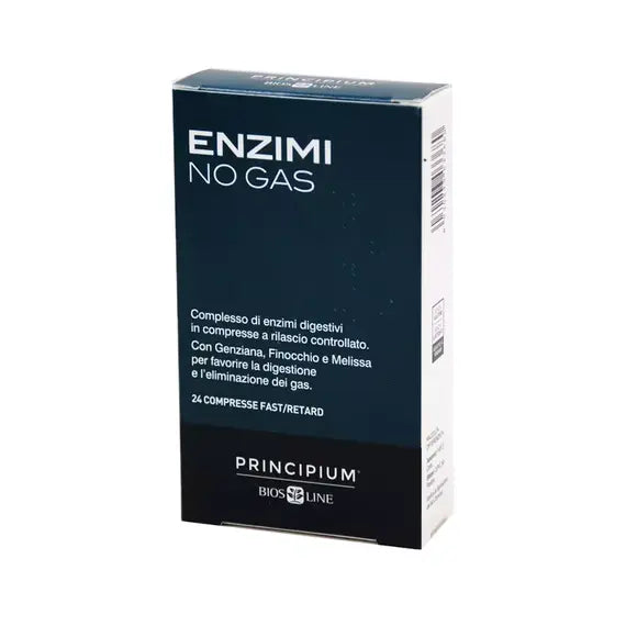 Bios Line Enzimi No Gas Integratore per la Funzione Digestiva 24 Compresse | Acquista Online su Farmaclick