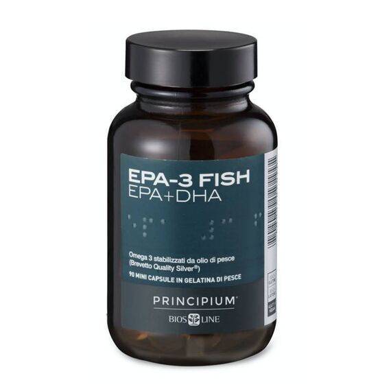 Biosline Epa-3 Fish Integratore di Omega 3 90 Mini-capsule | Acquista Online su Farmaclick