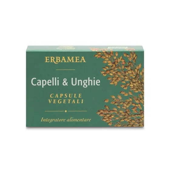 Erbamea Integratore Alimentare per Capelli e Unghie 24 Capsule Vegetali | Acquista Online su Farmaclick