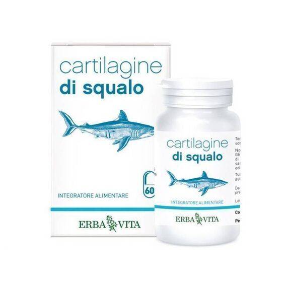Erba Vita Cartilagine di Squalo Integratore per Ossa e Articolazioni 60 Capsule | Acquista Online su Farmaclick