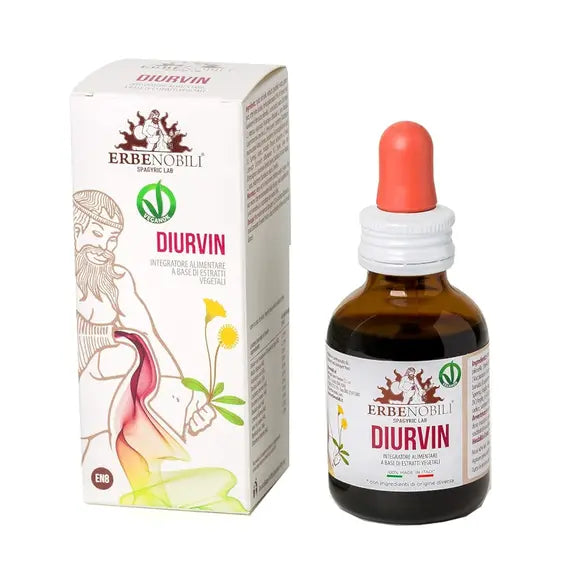 Erbe Nobili Diurvin Integratore con Pilosella per Favorire il Drenaggio dei Liquidi Corporei 50ml | Acquista Online su Farmaclick