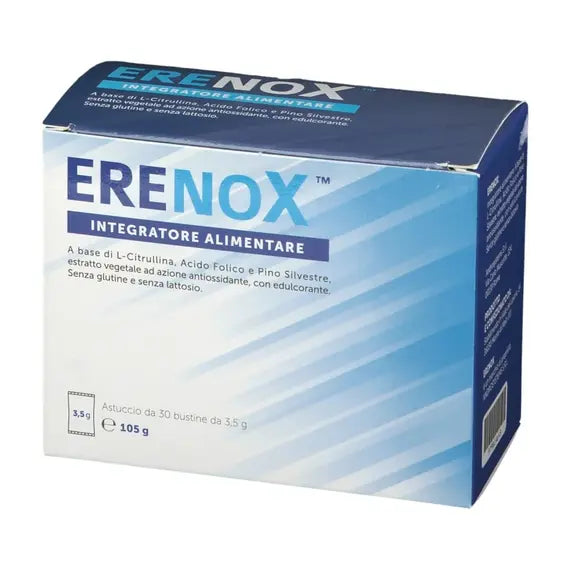 Erenox Integratore per la Disfunzione Erettile 30 Bustine | Acquista Online su Farmaclick