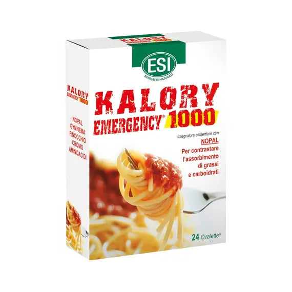 Esi Kalory Emergency 1000 Integratore Alimentare 24 Ovalette | Acquista Online su Farmaclick