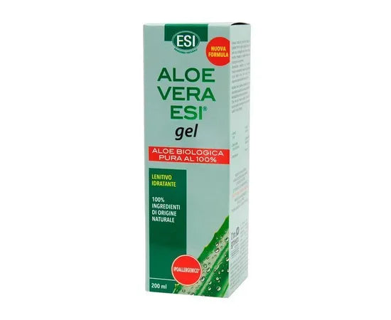 Esi Aloe Vera Gel Lenitivo E Idratante Con Aloe Pura Al 100% 200 Ml