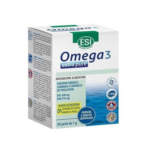 Esi Omega 3 Extra Pure Integratore 50 Perle | Acquista Online su Farmaclick