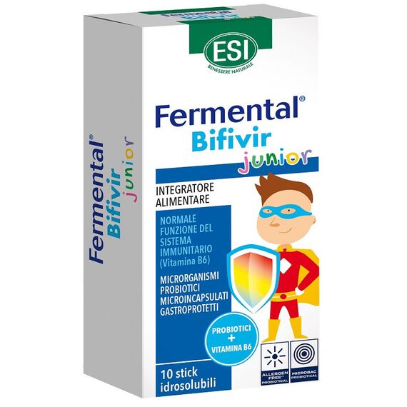 Esi Fermental Bifivir Junior 10 Stick Idrosolubili | Acquista Online su Farmaclick