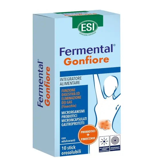 Esi Fermental Gonfiore 10 Stik Orosolubili | Acquista Online su Farmaclick