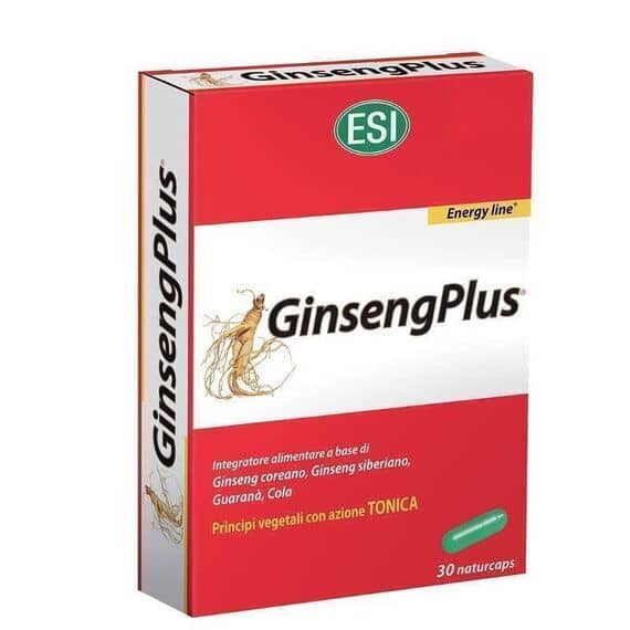 Esi Ginseng Plus Integratore Energizzante 30 Capsule | Acquista Online su Farmaclick