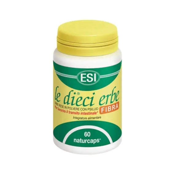 Esi le Dieci Erbe Fibra Integratore Alimentare per il Transito Intestinale 60 Naturcaps | Acquista Online su Farmaclick
