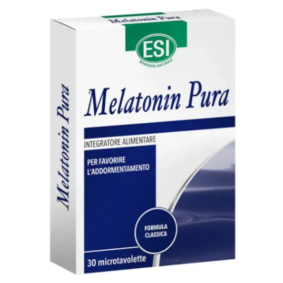 Esi Melatonin Pura Integratore Alimentare per il Sonno 30 Microtavolette | Acquista Online su Farmaclick