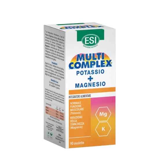 Esi Multi Complex Integratore di Potassio + Magnesio 90 Ovalette | Acquista Online su Farmaclick