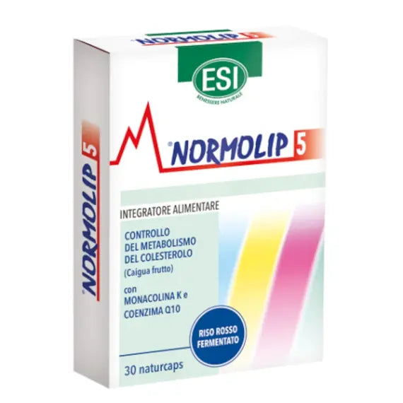 Esi Normolip 5 Integratore per il Colesterolo 30 Capsule | Acquista Online su Farmaclick