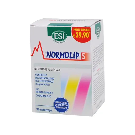 Esi Normolip 5 Confezione da 90 Naturcaps | Acquista Online su Farmaclick