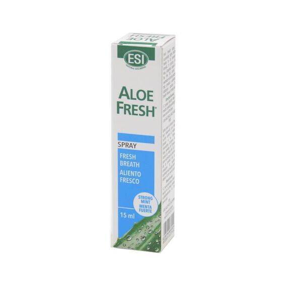 Esi Aloe Fresh Spray per L'alito Fresco 15ml Gusto Menta Forte | Acquista Online su Farmaclick